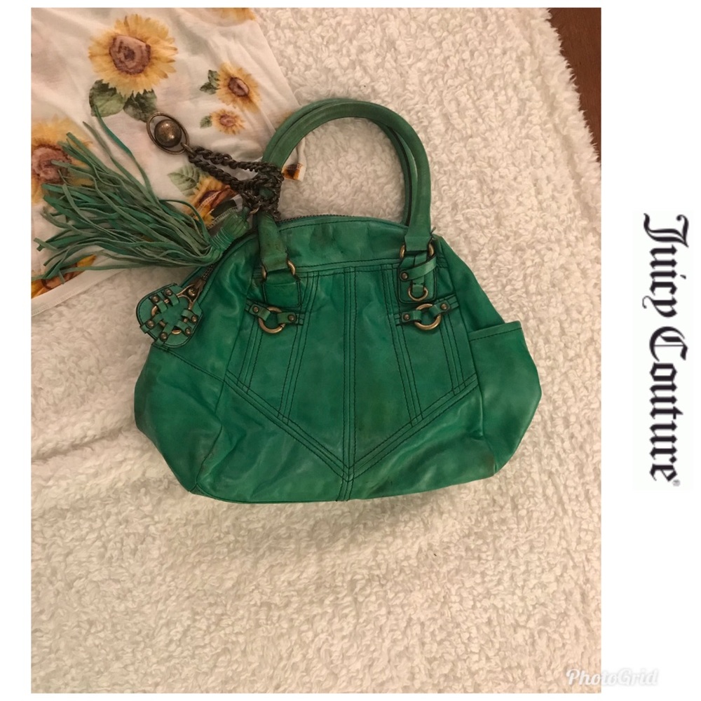 Juicy Couture Green Handbag